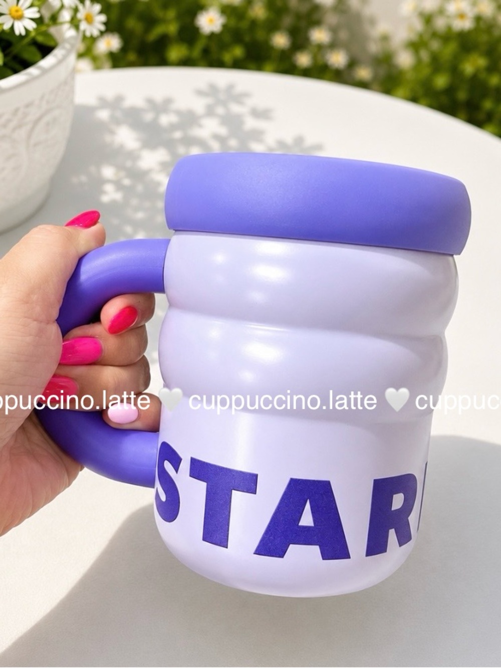 💜NWT💜Starbucks 2026 Summer Lilac Lavender Stainless Steel Mug with Lid -12 oz